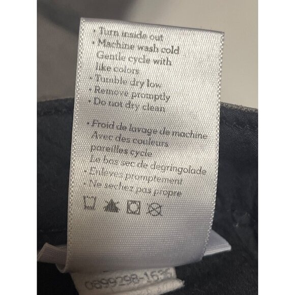 Paige Women's Skyline Ankle Peg Raw Hem Grey Denim Jeans Size 27 - Picture 10 of 10